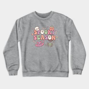 Cute Spooky Season Halloween Doodle Crewneck Sweatshirt